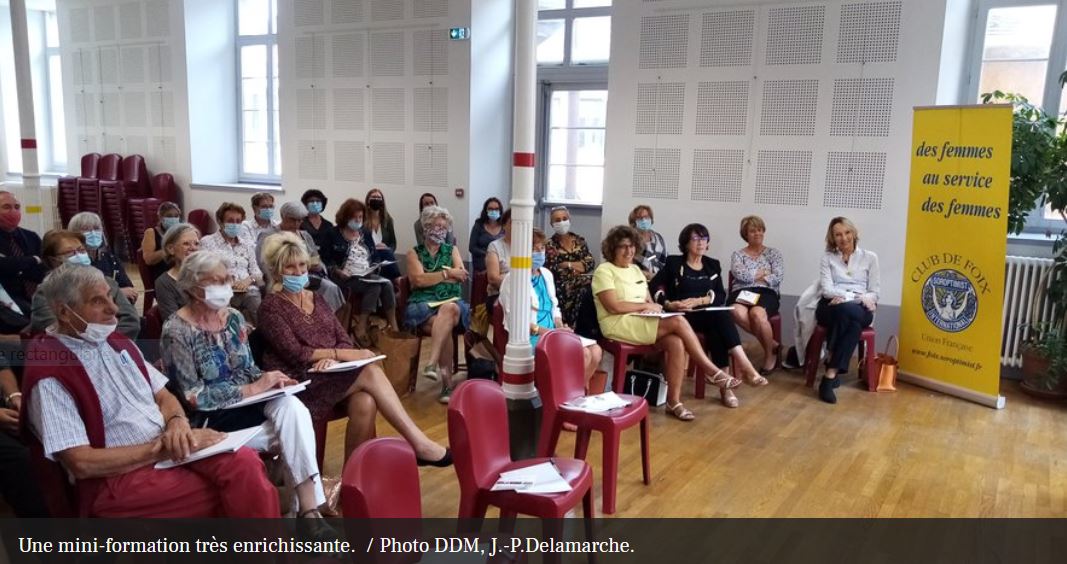 SI club de Foix. L’importance de l’écoute constructive au cœur de la conférence des Soroptimist