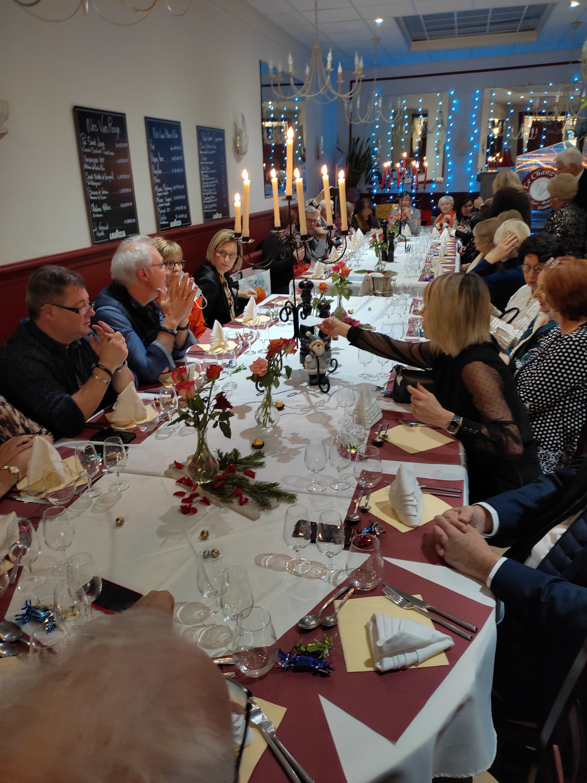 Repas de Noël pour le SI club de Montluçon