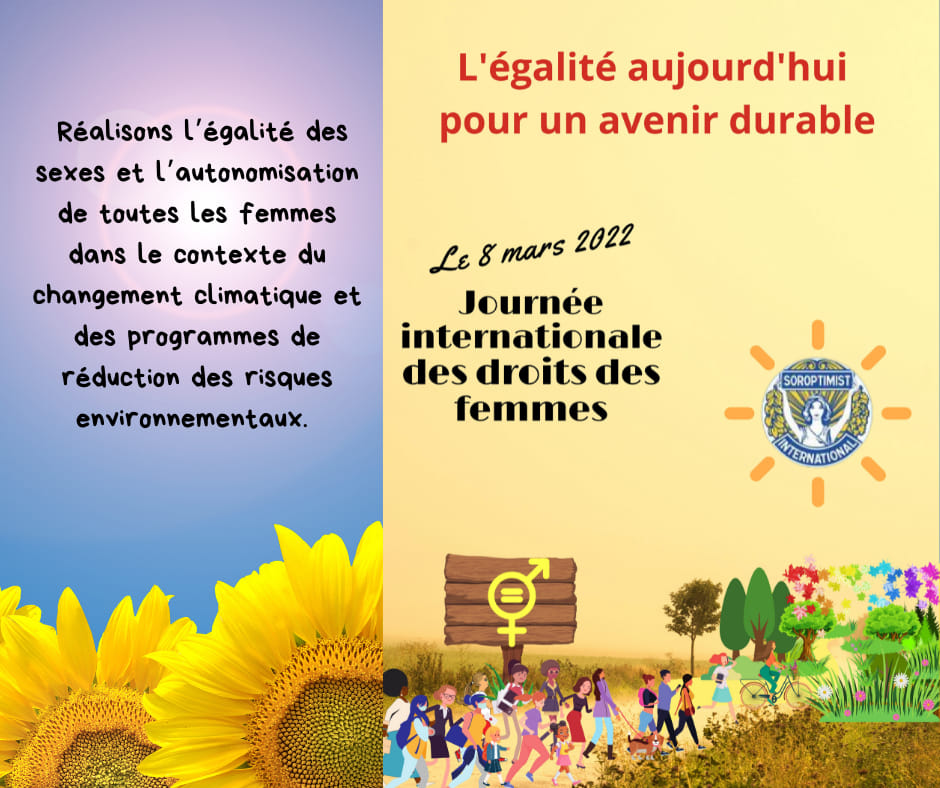 Le 8 mars : journée internationale des droits des femmes