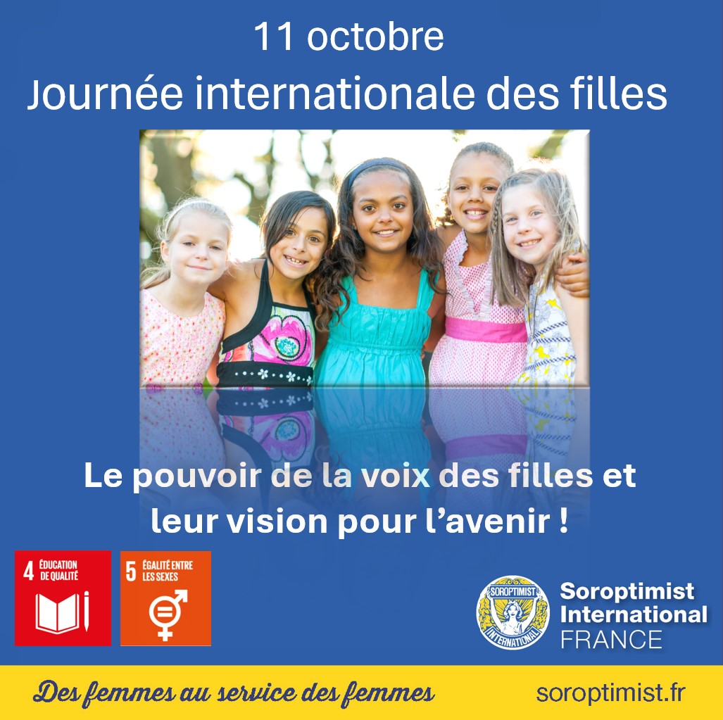 11 octobre :  Journée internationale des filles