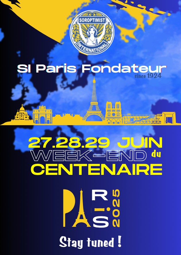 Centenaire du club fondateur Soroptimist Paris